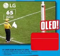 The Good Guys LG 65" OLED AI B6 4K Smart TV 2026 offer