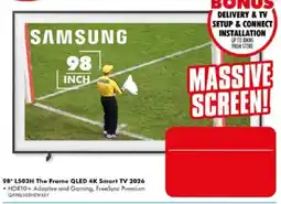 The Good Guys Samsung 98" LS03H The Frame QLED 4K Smart TV 2026 offer