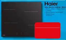 The Good Guys Haier 60cm Electric Cooktop - Black offer