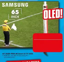 The Good Guys SAMSUNG 65" OLED S90H 4K Smart Al TV 2026 offer