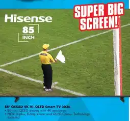 The Good Guys Hisense 85" Q6SAU 4K HI-QLED Smart TV 2026 offer