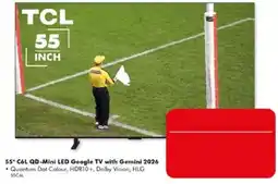 The Good Guys TCL 55" C6L QD-Mini LED Google TV with Gemini 2026 offer