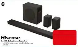 The Good Guys Hisense 5.1.4Ch Dolby Atmos Soundbar offer