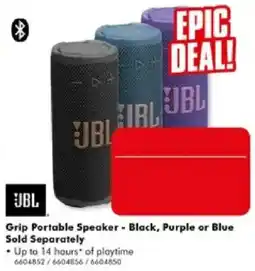 The Good Guys JBL Grip Portable Speaker offer
