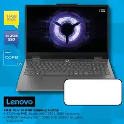 The Good Guys Lenovo LOQ 15.6" i5 8GB Gaming Laptop offer
