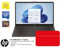 The Good Guys HP 15.6" AMD Ryzen 5 Laptop offer