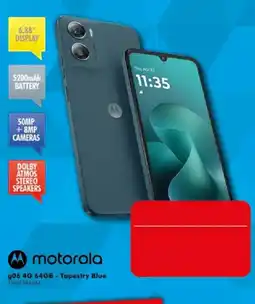 The Good Guys motorola g06 4G 64GB - Tapestry Blue offer
