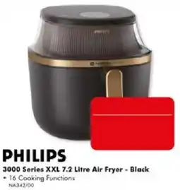The Good Guys Philips 3000 Series XXL 7.2 Litre Air Fryer - Black offer