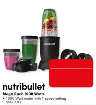 Nutribullet Mega Pack 1000 Watts