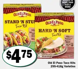 Friendly Grocer Old El Paso Taco Kits Varieties offer