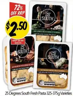 NQR 25 Degrees South Fresh Pasta offer
