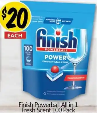 Finish Powerball All in 1 Fresh Scent