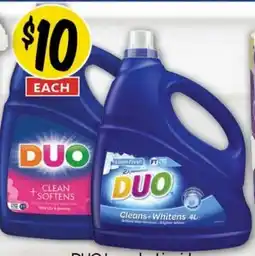 NQR Duo laundry liquid offer