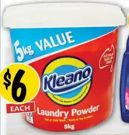 NQR Kleano Laundry Powder offer