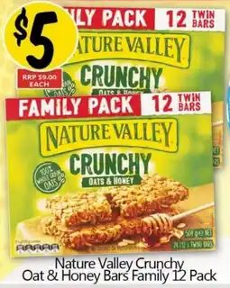 NQR Nature Valley Crunchy Oat & Honey Bars offer