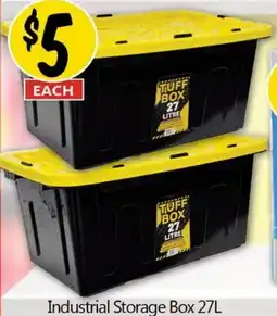 NQR Tuff Box Industrial Storage Box 27L offer