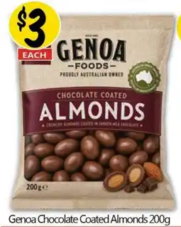 NQR Genoa Chocolate Coated Almonds offer