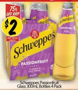 NQR Schweppes Passionfruit offer