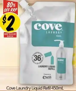 NQR Cove Laundry Liquid Refil offer