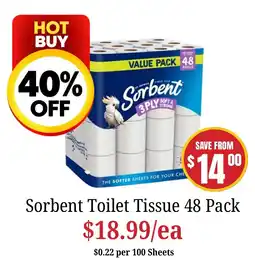 Farmer Jack's Sorbent Toilet Tissue offer