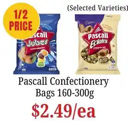 Farmer Jack's Pascall Confectionery Bags offer