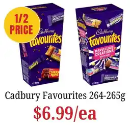 Farmer Jack's Cadbury Favourites offer