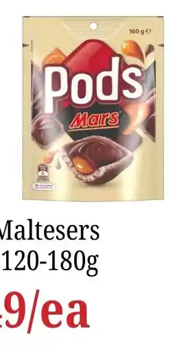 Farmer Jack's Pods Mars offer