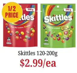 Farmer Jack's Skittles offer