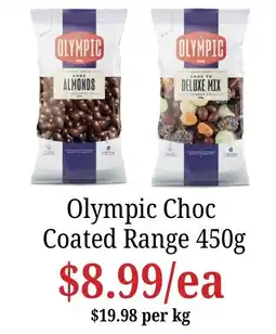 Farmer Jack's Olympic Choc Coated Almonds offer