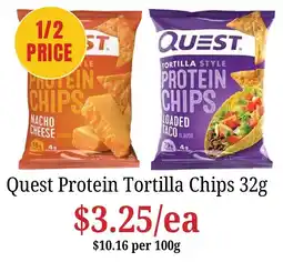Farmer Jack's Quest Protein Tortilla Chips offer