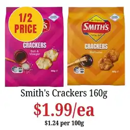 Farmer Jack's Smith's Crackers offer
