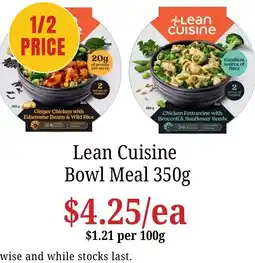 Farmer Jack's Lean Cuisine Bowl Meal offer