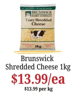 Farmer Jack's Brunswick Shredded Cheese offer