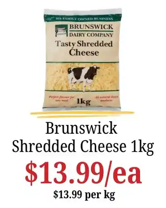 Farmer Jack's Brunswick Shredded Cheese offer