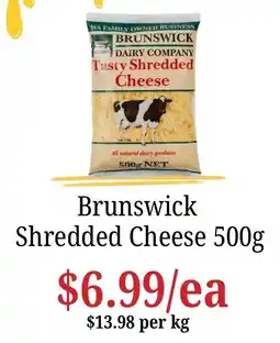 Farmer Jack's Brunswick Shredded Cheese offer