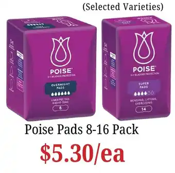 Farmer Jack's Poise Pads offer