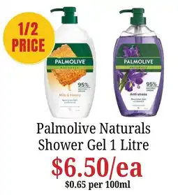 Farmer Jack's Palmolive Naturals Shower Gel offer