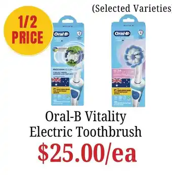 Oral-B Vitality Electric Toothbrush