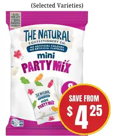 Farmer Jack's The Natural Confectionery Co. mini Party Mix offer