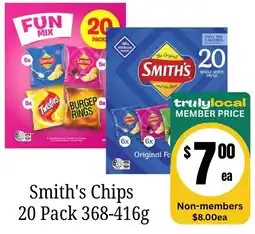 Farmer Jack's Smith's Chips Fun Mix offer