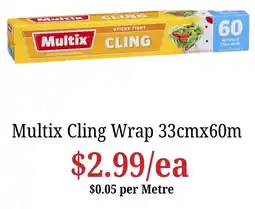 Farmer Jack's Multix Cling Wrap offer