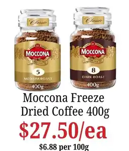 Farmer Jack's Moccona Freeze Dried Coffee offer
