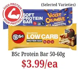 Farmer Jack's BSc Protein Bar offer