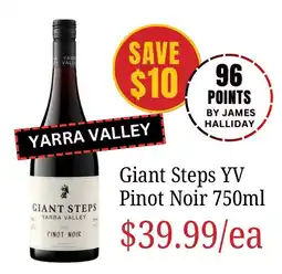 Farmer Jack's Giant Steps YV Pinot Noir offer