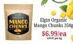 Farmer Jack's Elgin Organic Mango Chunks offer