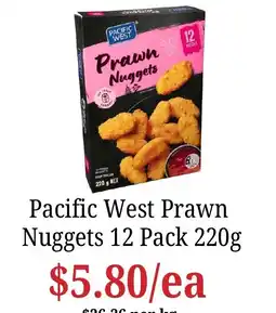Farmer Jack's Pacific West Prawn Nuggets offer