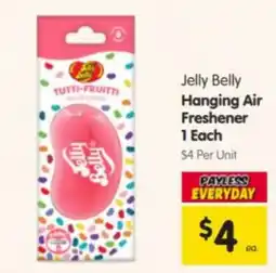 Spar Jelly Belly Hanging Air Freshener offer