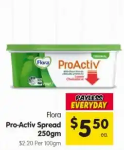 Spar Flora Pro-Activ Spread offer