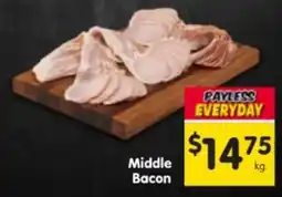 Spar Middle Bacon offer