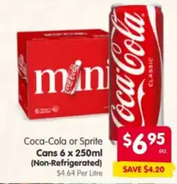 Spar Coca-Cola or Sprite offer